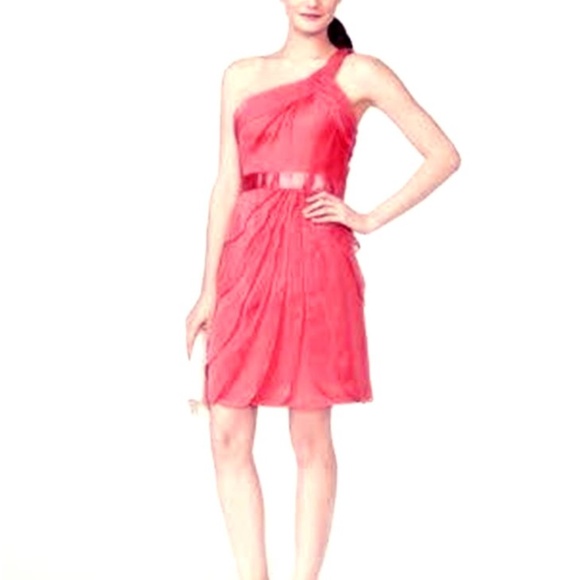 adrianna papell tiered chiffon dress